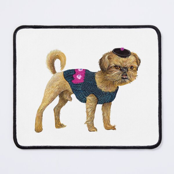 Item preview, Brussels Griffon Dog designed and sold by Ekaterina Khozatskaya.