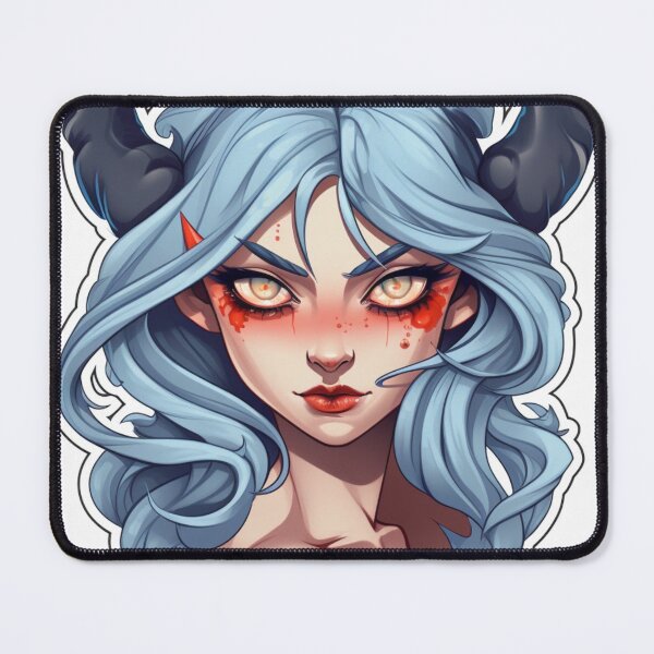 Item preview, Cute Demon Girl | Classic T-Shirt, Sticker designed and sold by NicolasGlowArt.