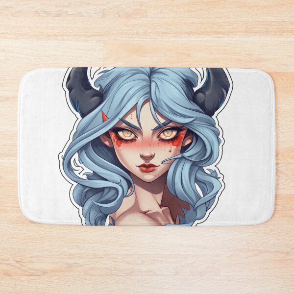 Item preview, Cute Demon Girl | Classic T-Shirt, Sticker designed and sold by NicolasGlowArt.