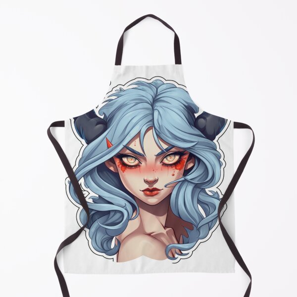 Item preview, Cute Demon Girl | Classic T-Shirt, Sticker designed and sold by NicolasGlowArt.