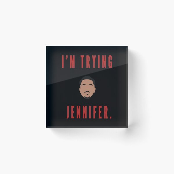 Item preview, I&x27;m Trying Jennifer CJ Mccollum Tweet 	 		 designed and sold by xguryukea93.
