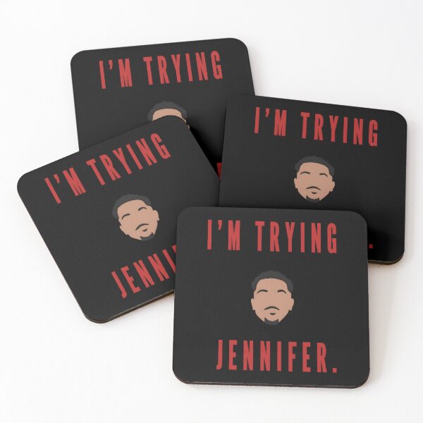 Item preview, I&x27;m Trying Jennifer CJ Mccollum Tweet 	 		 designed and sold by xguryukea93.
