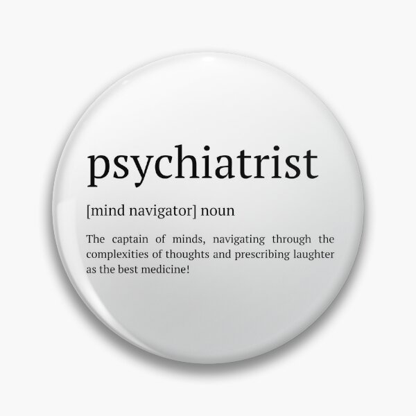 Artikelvorschau, Psychiater-Definition, Psychiater-Geschenk entworfen und verkauft von GardenistaShop.