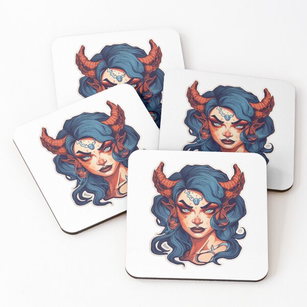 Item preview, Evil Demon Creature | Classic T-Shirt, Sticker designed and sold by NicolasGlowArt.