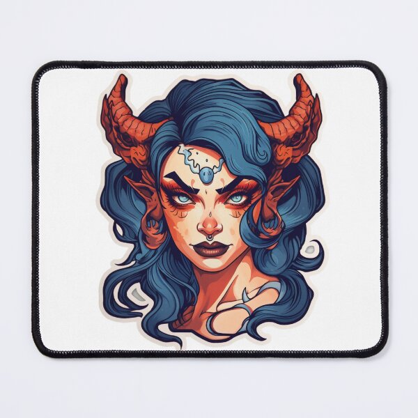 Item preview, Evil Demon Creature | Classic T-Shirt, Sticker designed and sold by NicolasGlowArt.