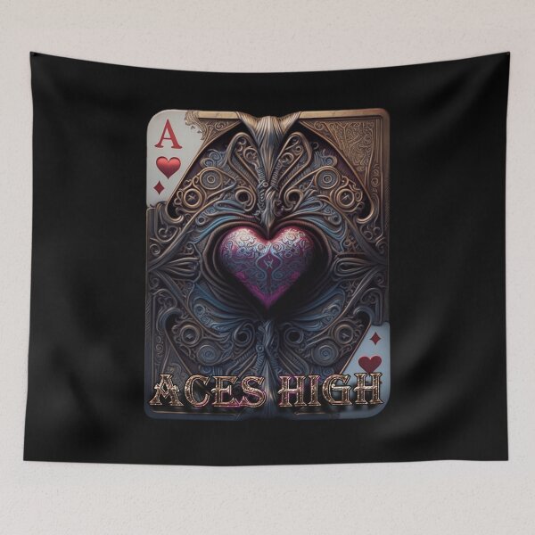 Item preview, Aces High - Artistic Playing Card for Card Game Enthusiasts designed and sold by Myth Whisperers.