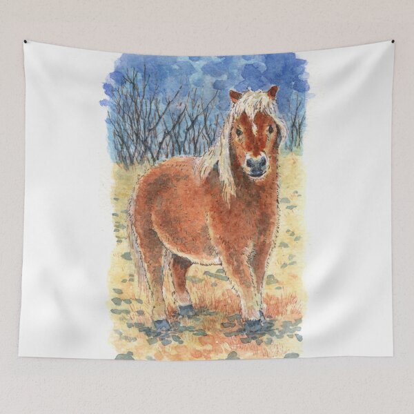 Item preview, Pony - Watercolour designed and sold by Brett Miley.