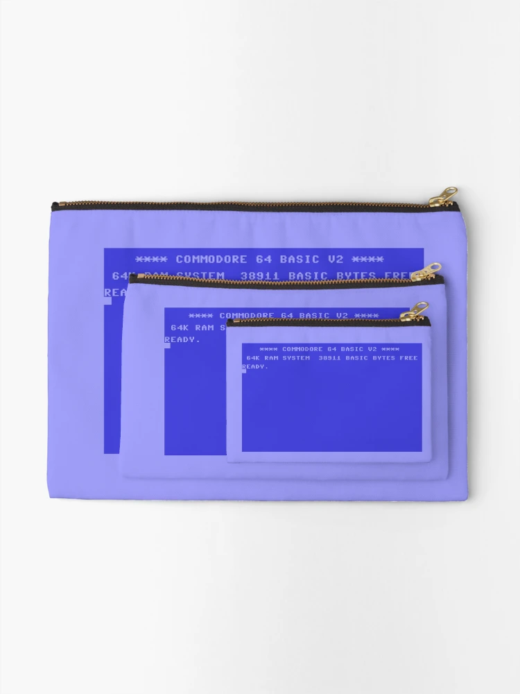 Thumbnail 2 of 4, Zipper Pouch, Basic64 designed and sold by Lab___Rat.