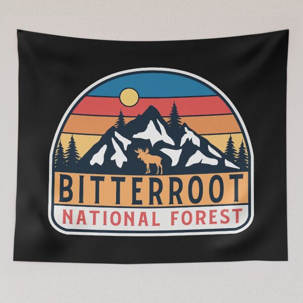 Item preview, Bitterroot National Forest designed and sold by nature-space.