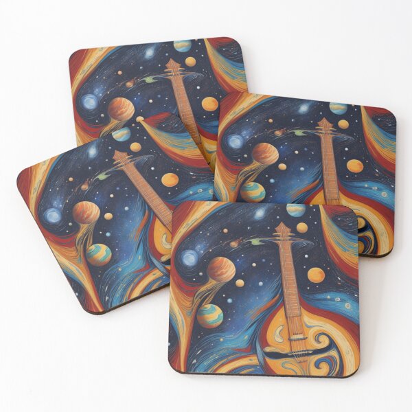 Item preview, Music of the universe designed and sold by Starry night Cherry blossom.