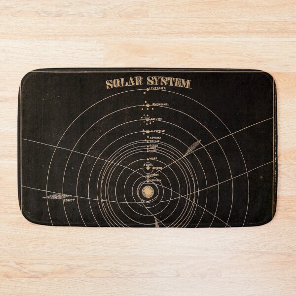 Item preview, Solar system (c. 1855). Vintage plaque, restored by Mindthecherry designed and sold by MINDTHECHERRY.