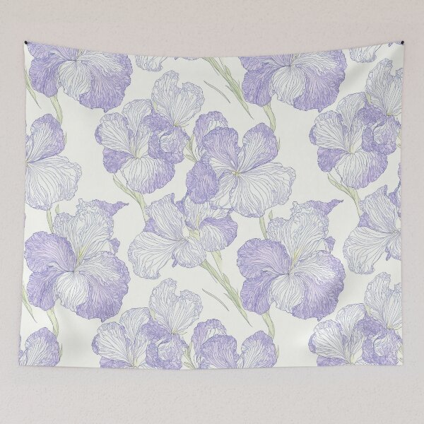Item preview, Iris flowers designed and sold by CoolPixels.