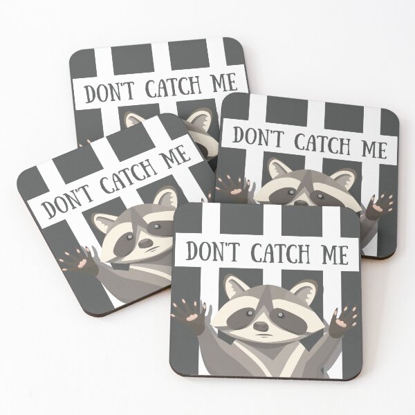 Item preview, Raccoon - Don't catch me designed and sold by Fennik-M.