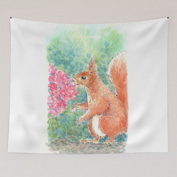 Item preview, Red Squirrel - Watercolour designed and sold by Brett Miley.