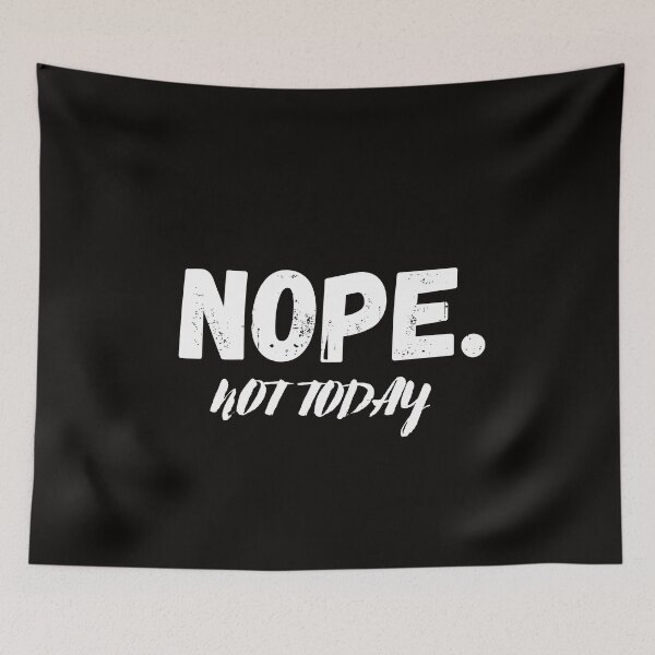 Item preview, nope not  today classic t shirt designed and sold by sangram9337.