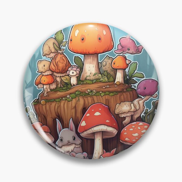 Item preview, Enchanted Mushroom Gathering designed and sold by Salahmohad.