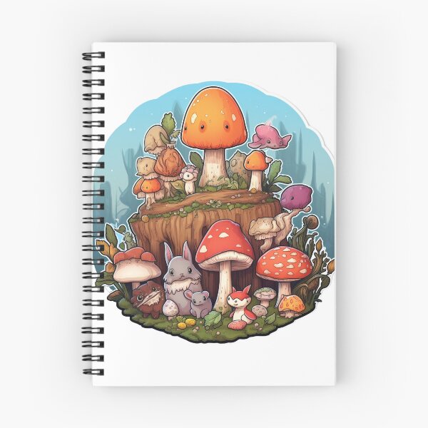 Item preview, Enchanted Mushroom Gathering designed and sold by Salahmohad.