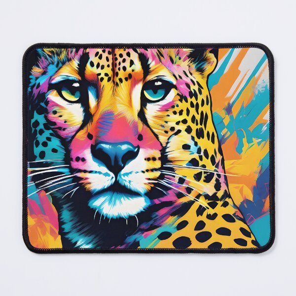 Item preview, Pop Art Techno Cheetahs designed and sold by AbsoluteA.