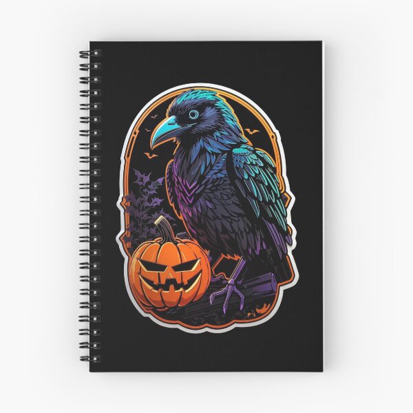 Item preview, Halloween Black Raven With Pumkin designed and sold by Desfix.