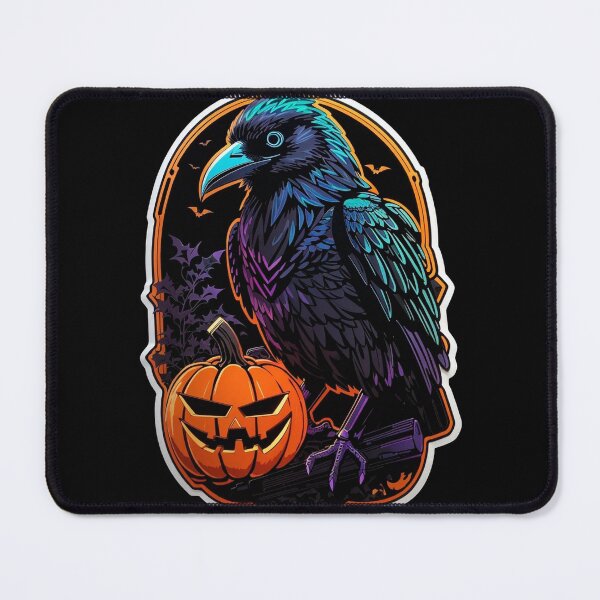 Item preview, Halloween Black Raven With Pumkin designed and sold by Desfix.