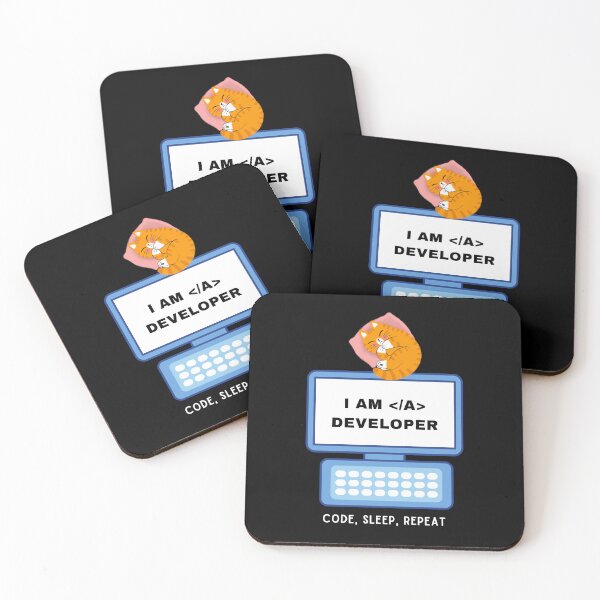 Item preview, Code Sleep Repeat - Coder Humour designed and sold by GiftMonkey.