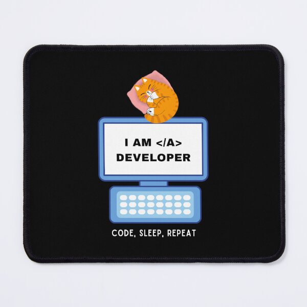 Item preview, Code Sleep Repeat - Coder Humour designed and sold by GiftMonkey.