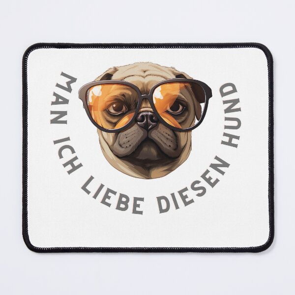 Item preview, Pug Dog Man i love this dog designed and sold by InkCreato.