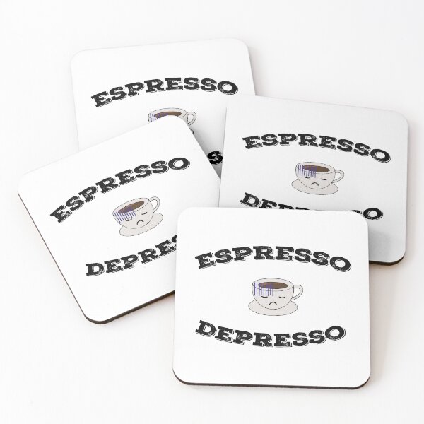 Item preview, Espresso Depresso - Funny saying designed and sold by frosttee.