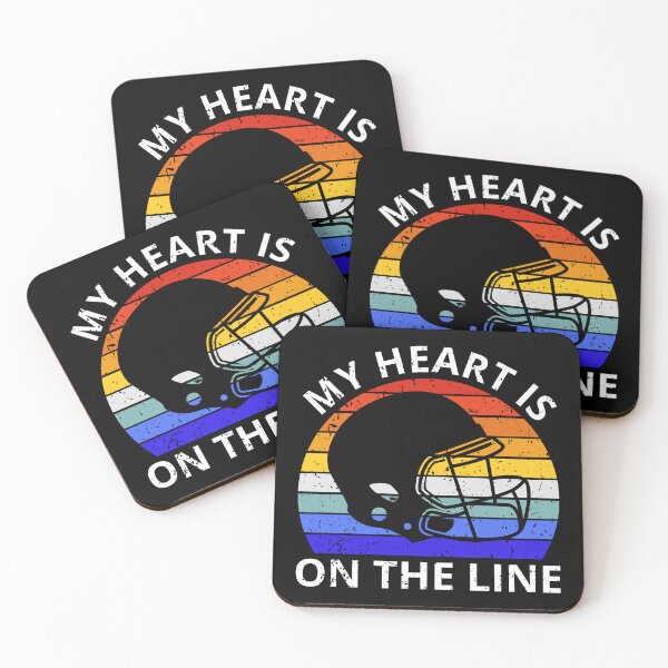 Item preview, My Heart Is On The Line - Football Offensive Lineman V designed and sold by Lemon Pepper.