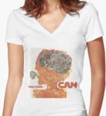 Can - Tago Mago Women's Fitted V-Neck T-Shirt