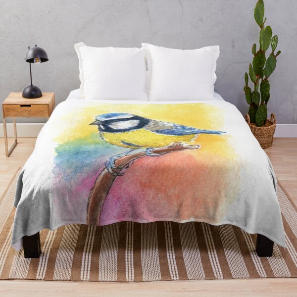 Item preview, Blue Tit - Watercolour designed and sold by Brett Miley.