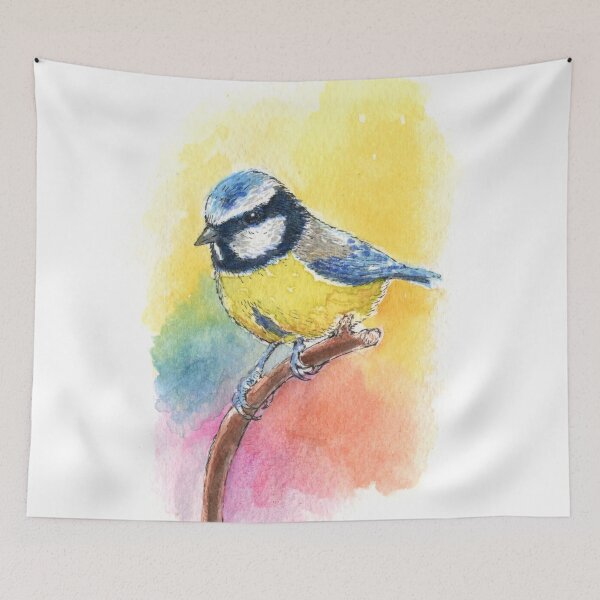 Item preview, Blue Tit - Watercolour designed and sold by Brett Miley.