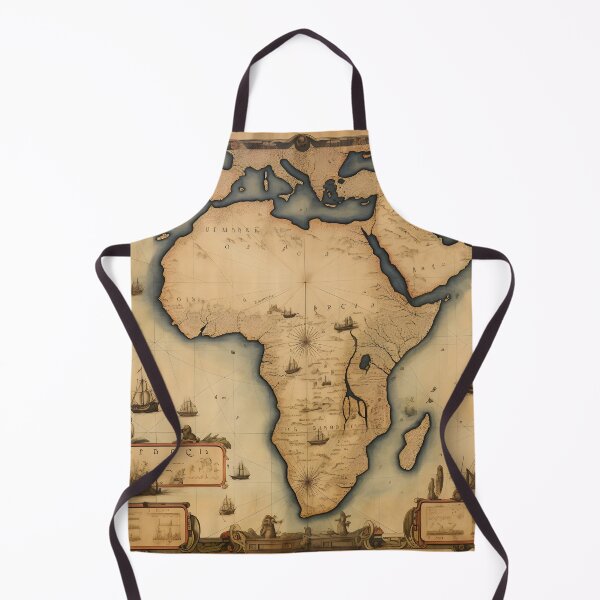 Item preview, Old Nautical Map of African Continent designed and sold by dcrc.