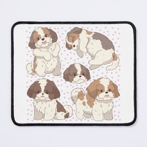 Item preview, Cute shih tzu pattern designed and sold by Yaragold.