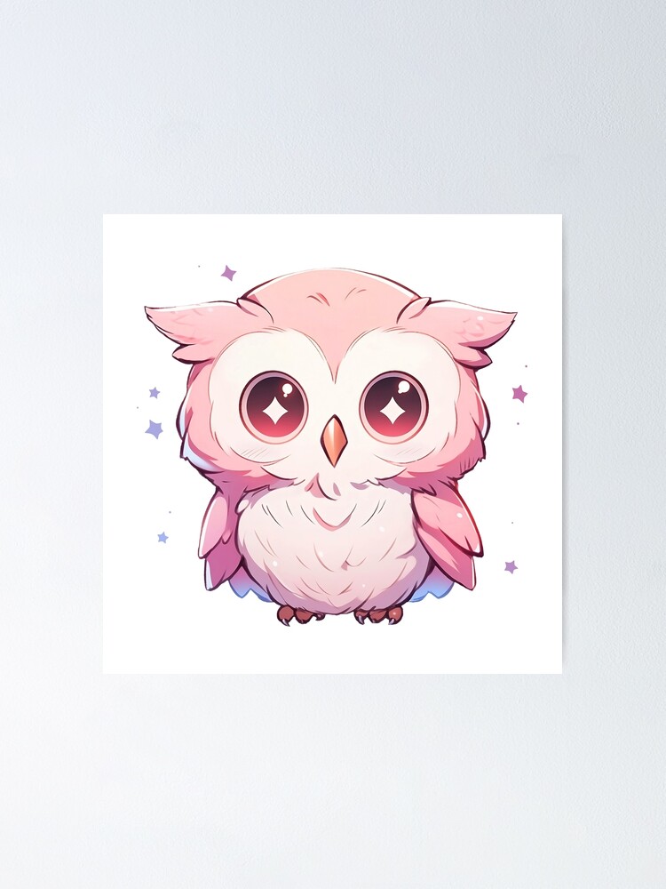 hasty-turtle121: Colorful anime owl cute