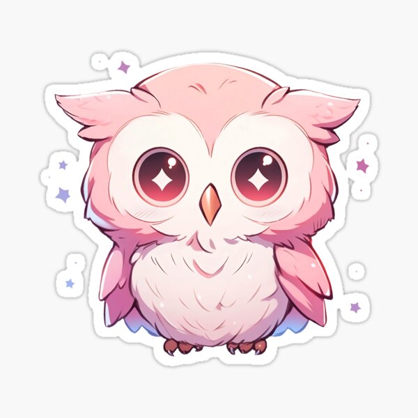 Barn Owl Star Bird Stickers - Watercolor Owl Sticker For Birds Lover - Owl  Gifts For Her - Waterproof