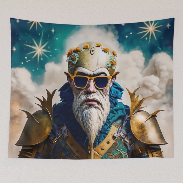 Item preview, old man in armor designed and sold by jsebouvi.