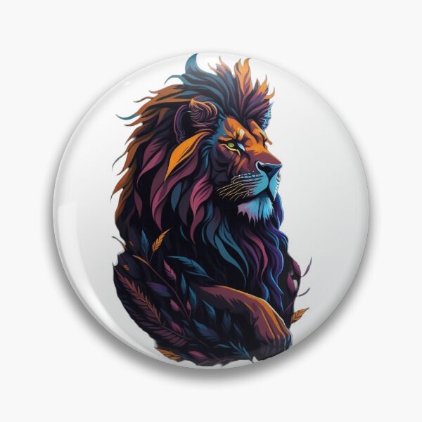 Item preview, king lion aesthetic designed and sold by Khaoulagoodies.
