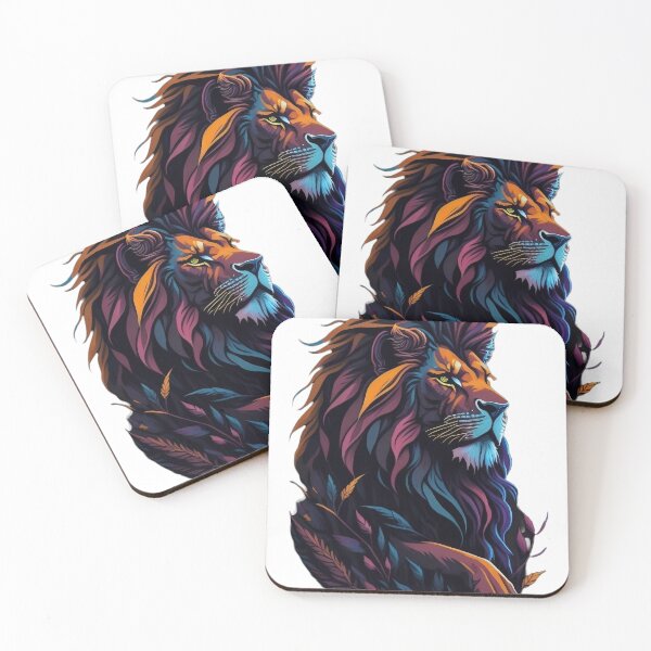 Item preview, king lion aesthetic designed and sold by Khaoulagoodies.