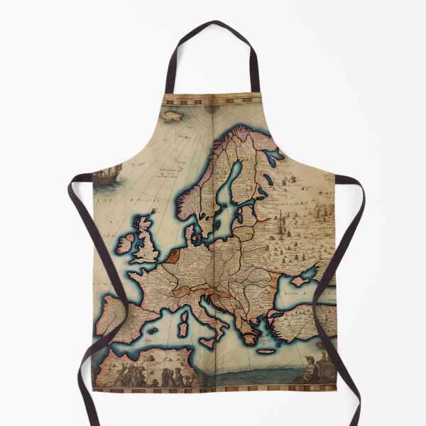 Item preview, Old Nautical Map of Europe designed and sold by dcrc.