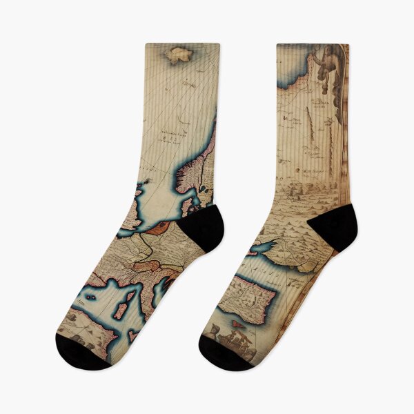 Item preview, Old Nautical Map of Europe designed and sold by dcrc.