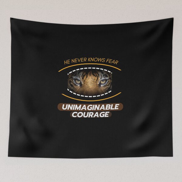 Item preview, Graphic design Unimaginable courage designed and sold by 4Dart.