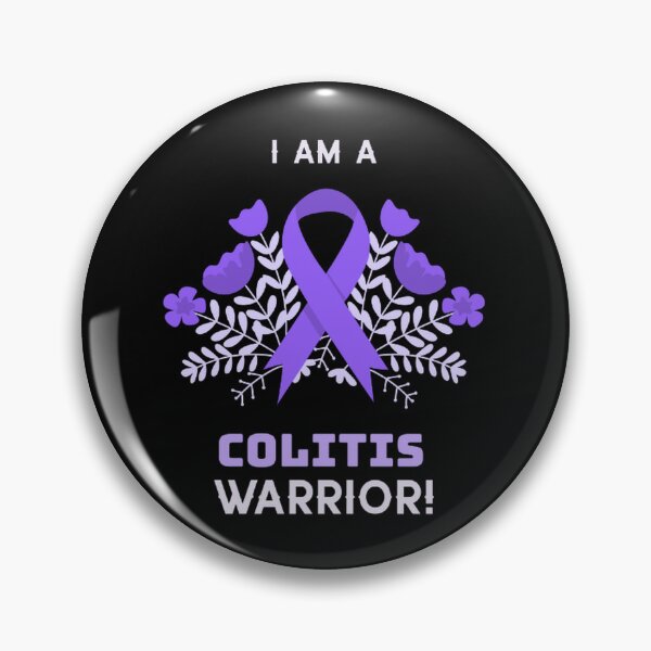 Item preview, Ulcerative Colitis warrior!  - Support Crohns and colitis inflammatory bowel disease designed and sold by Rodayna Elnaggar.