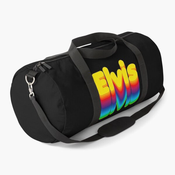Item preview, Rainbow Layers Elvis Name Label (Black) designed and sold by NafilNafiz.