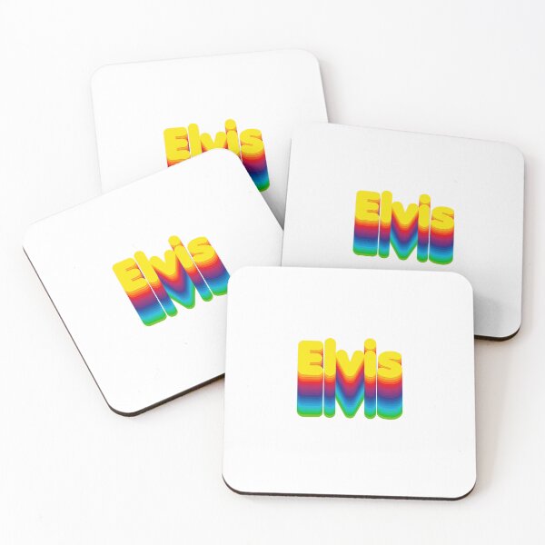 Item preview, Rainbow Layers Elvis Name Label designed and sold by NafilNafiz.
