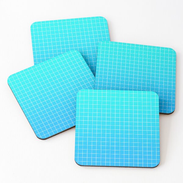 Item preview, Teal Grid Gradient  designed and sold by Jassie94.