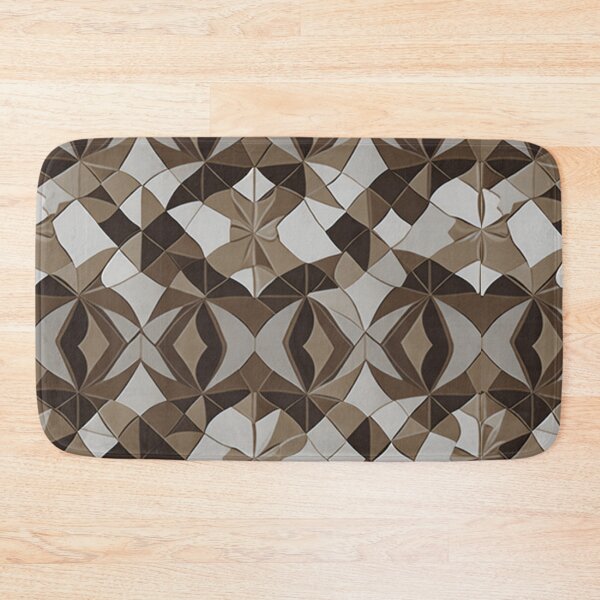 Item preview, Brown and white abstract pattern designed and sold by Designfs.