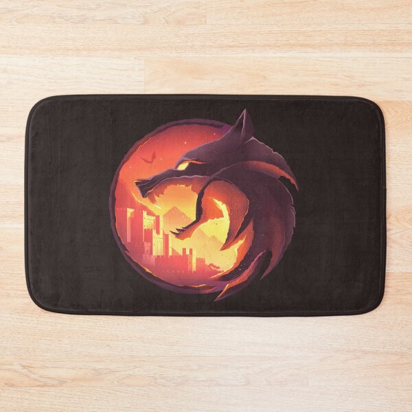 Item preview, Red Witcher Wolf  designed and sold by anniko-story.