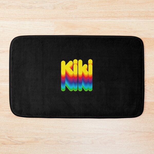Item preview, Rainbow Layers Kiki Name Label (Black) designed and sold by NafilNafiz.