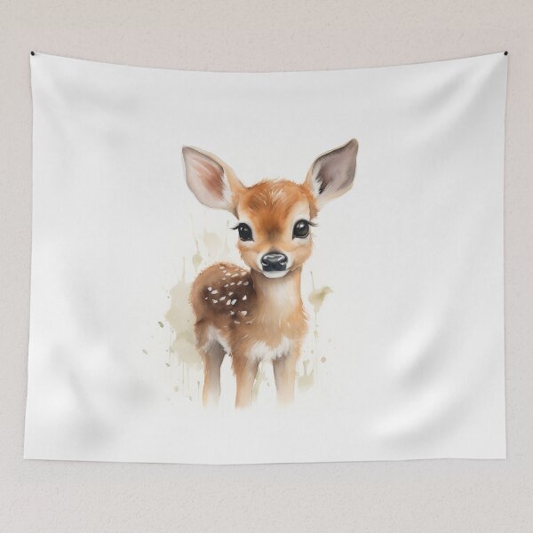 Item preview, Deer Lover - Cute Deer designed and sold by baby-animal-art.